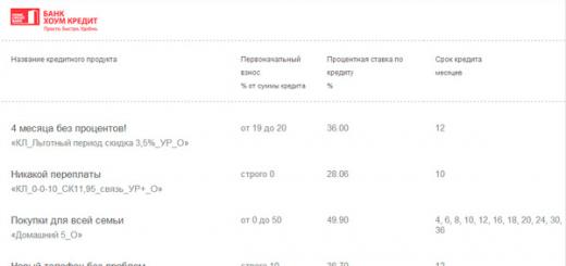 Cum să obțineți un telefon pe credit de la Svyaznoy: procedură și condiții pentru aplicarea în rate